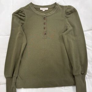 LOFT Sage Green Women's Sweatshirt